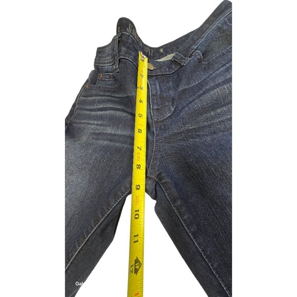 Jennifer Lopez Women's Straight Leg Jeans Size 6 Dark Wash Denim Low Rise - Picture 9 of 10
